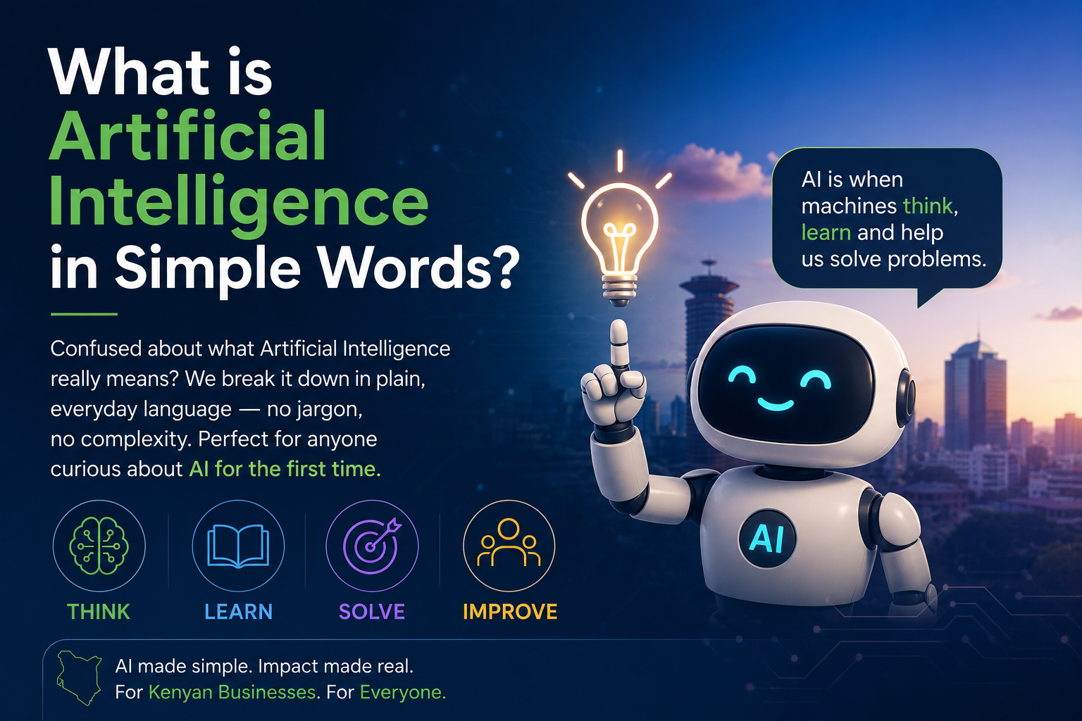 What is Artificial Intelligence? A Simple Guide (2026) — Alpha AI Kenya