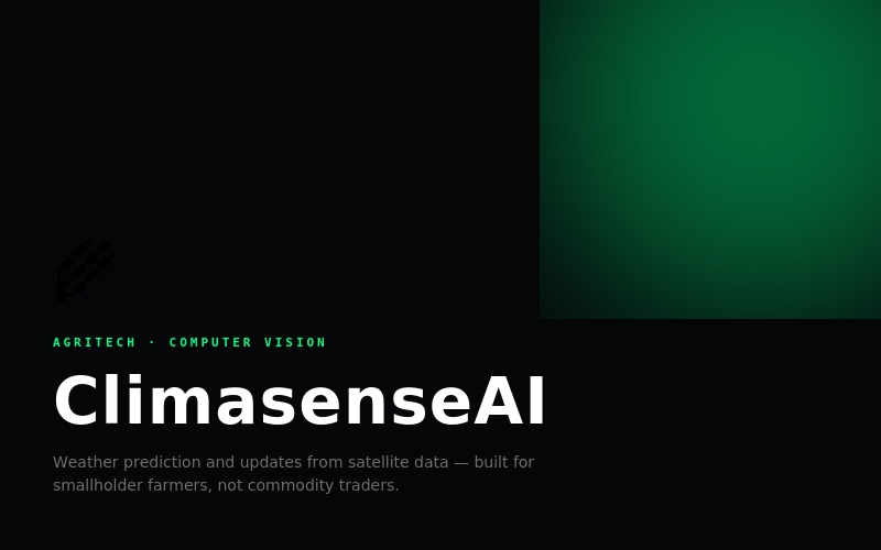ClimasenseAI